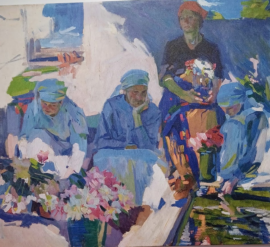 Peinture de Oleksandr Murashko de 1917 - Donation de l'Ukraine
