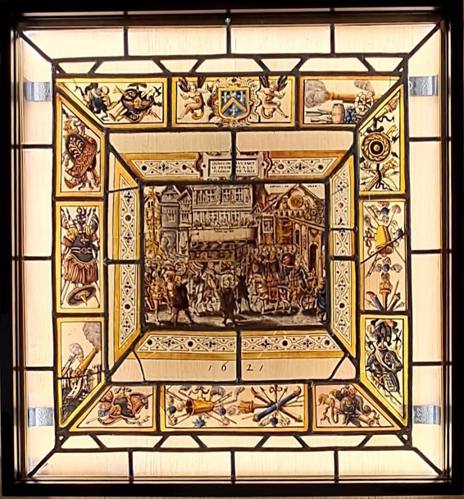 Henri IV devant l'Hôtel de Ville de Troyes