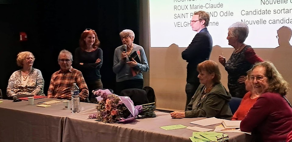 L'Assemblée Générale de 2026, Camille Leborgne, fêtée pour sa longue implication à l'ARO   